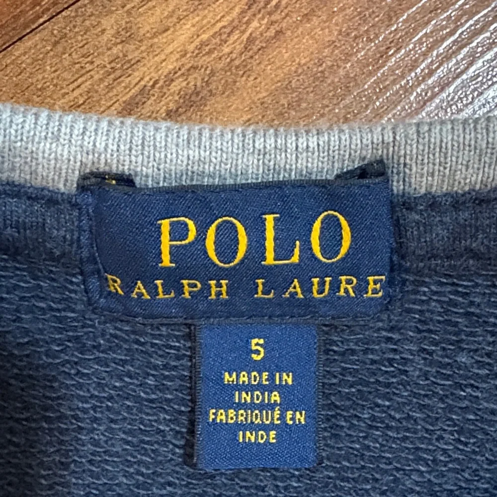 Polo Ralph Lauren Logo Fleece Sweatshirt Boys Size 5